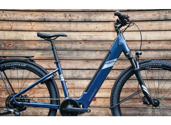 Rock Machine Crossride e450 Cross E-Bike Gloss Metallic Navy/Silver