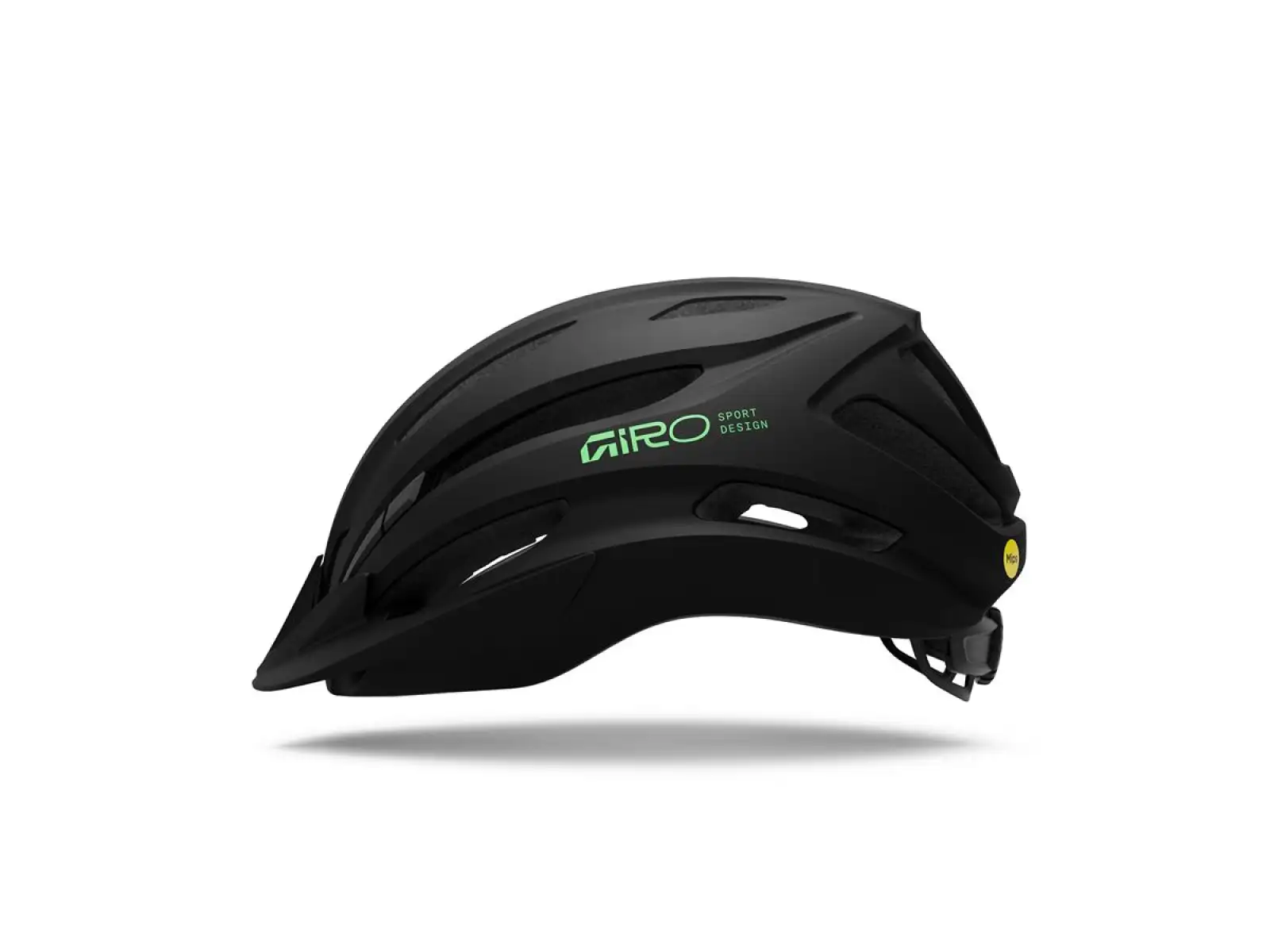 Giro Register II MIPS Youth Kinderhelm Mat Black/Vivid Green