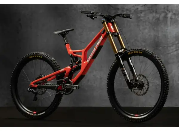 Santa Cruz V10 8 CC MX 24 Downhill-Rahmen Rot Factory Größe L
