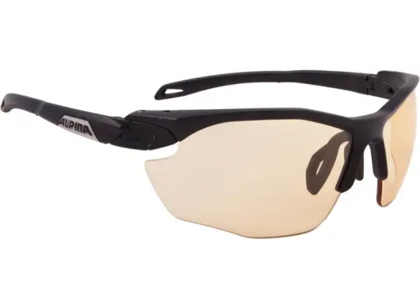 Alpina Twist Five HR VL+ Brille Black Matt