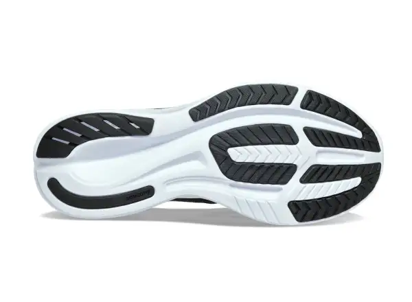 Saucony Ride 16 Damen Laufschuhe Schwarz/Weiß