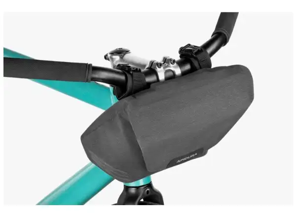 Apidura Lenkertasche – City 2 l Dunkelgrau