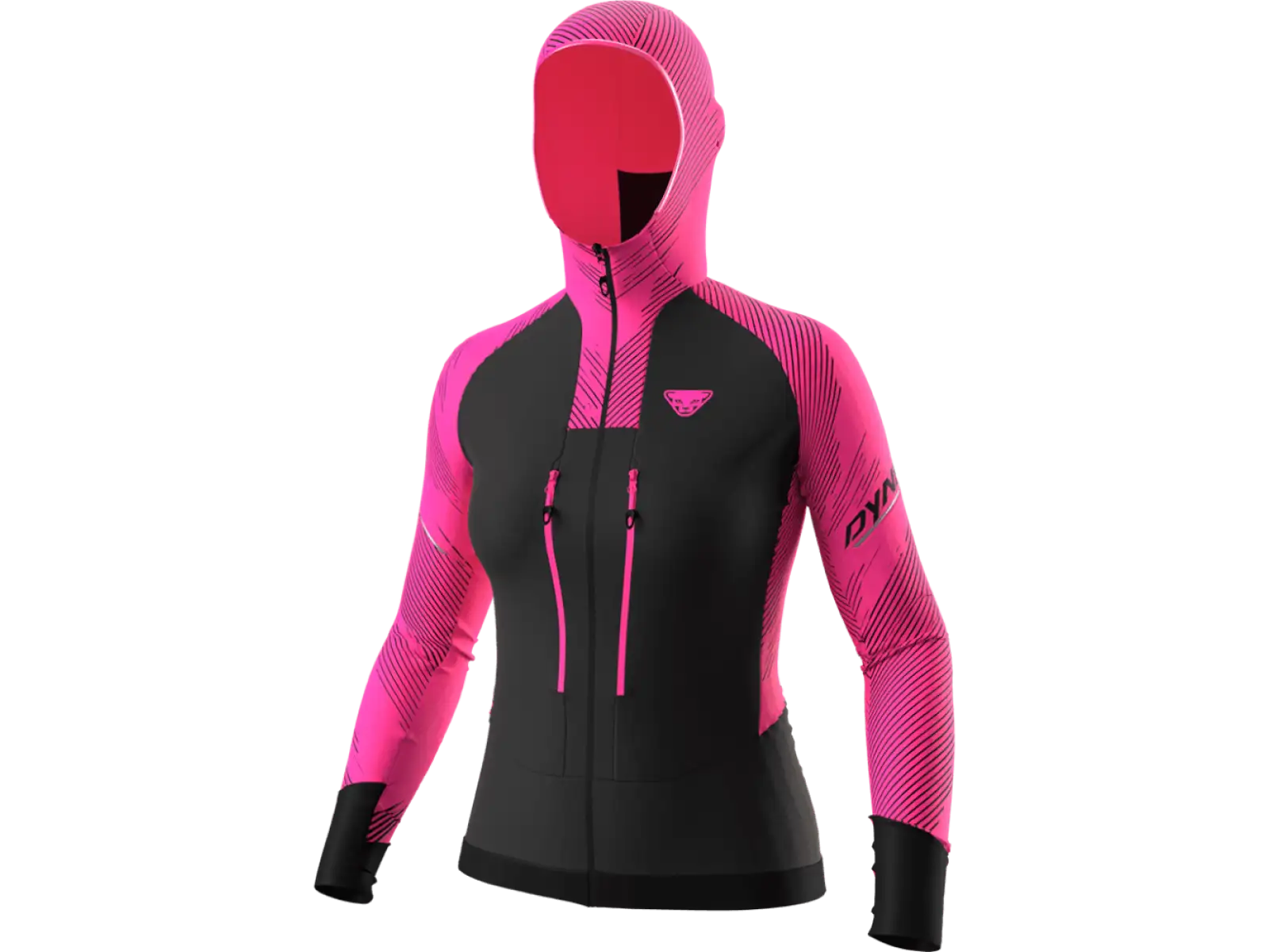 Dynafit Mezzalama Race Damen Skitourenjacke Pink Glo