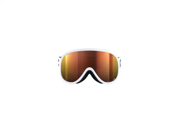 POC Retina Mid WF Skibrille Hydrogen White/Partly Sunny Orange