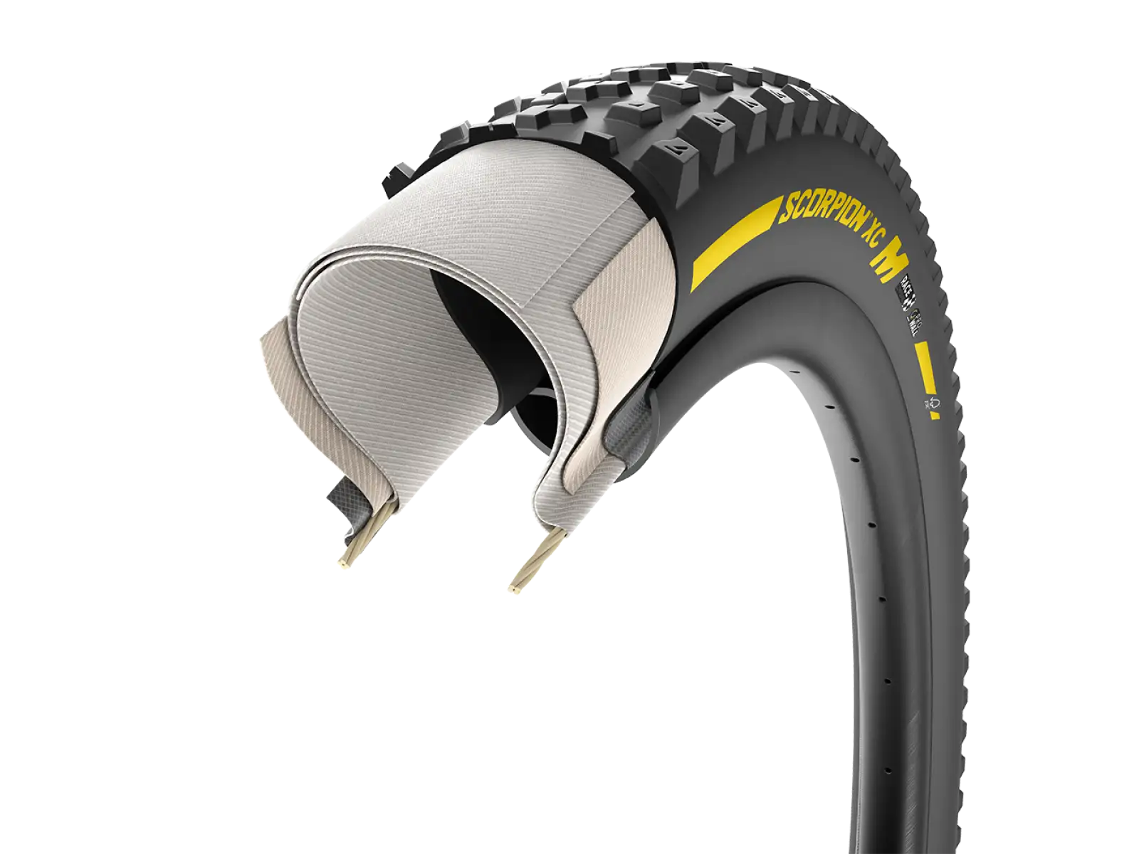 Pirelli Scorpion XC M Team Edition 29x2,4" Reifen Kevlar gelb