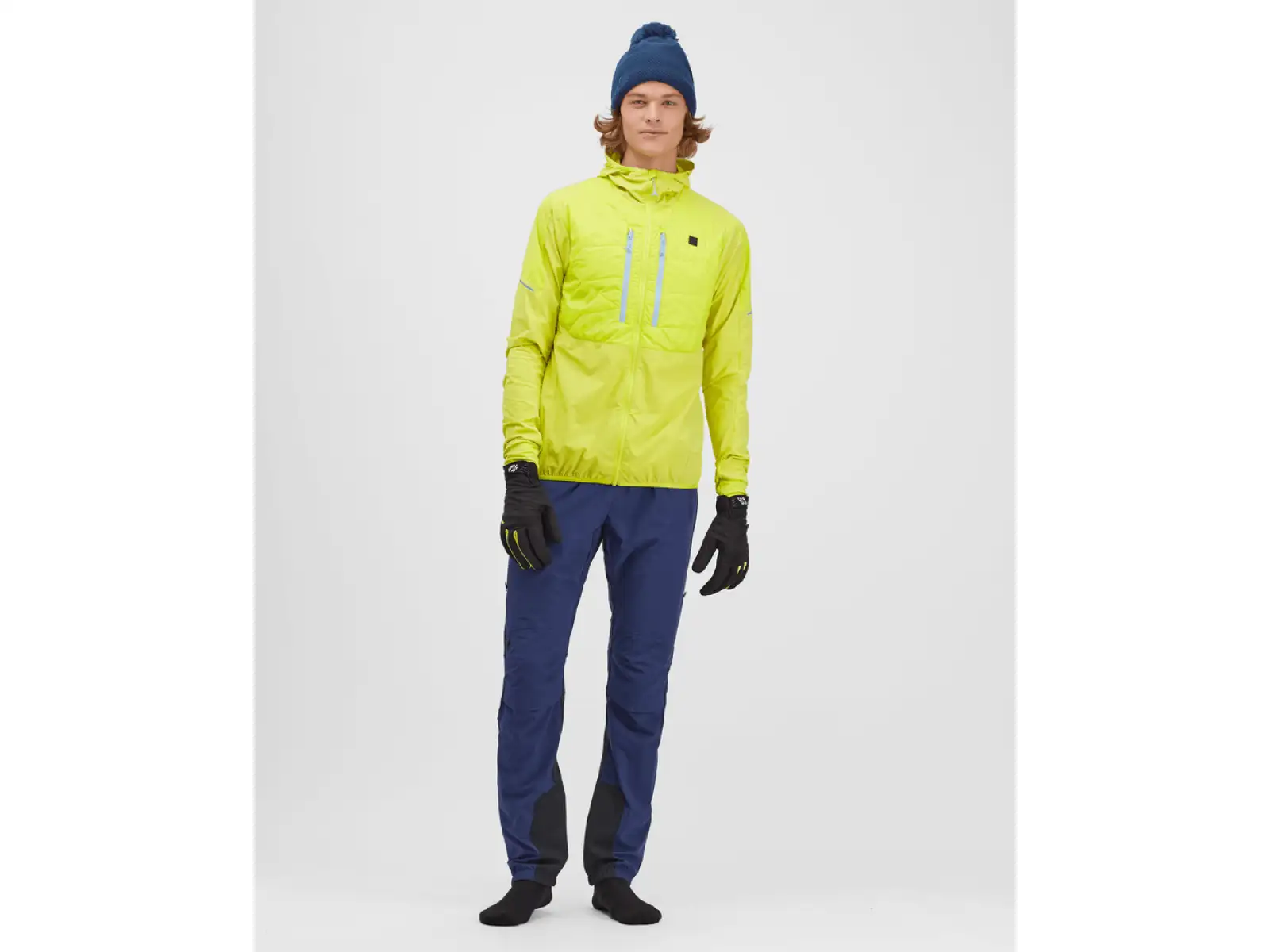 Sivini Core Herrenjacke Limette/Blau