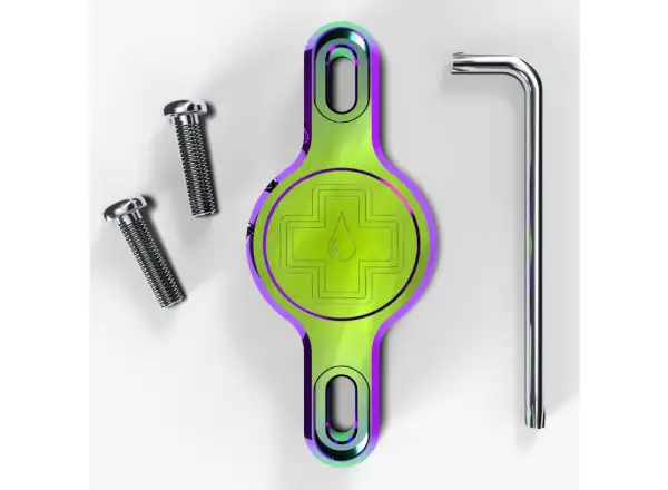 Muc Off Secure Tag Holder 3.0 GPS Tracker Halterung Regenbogen