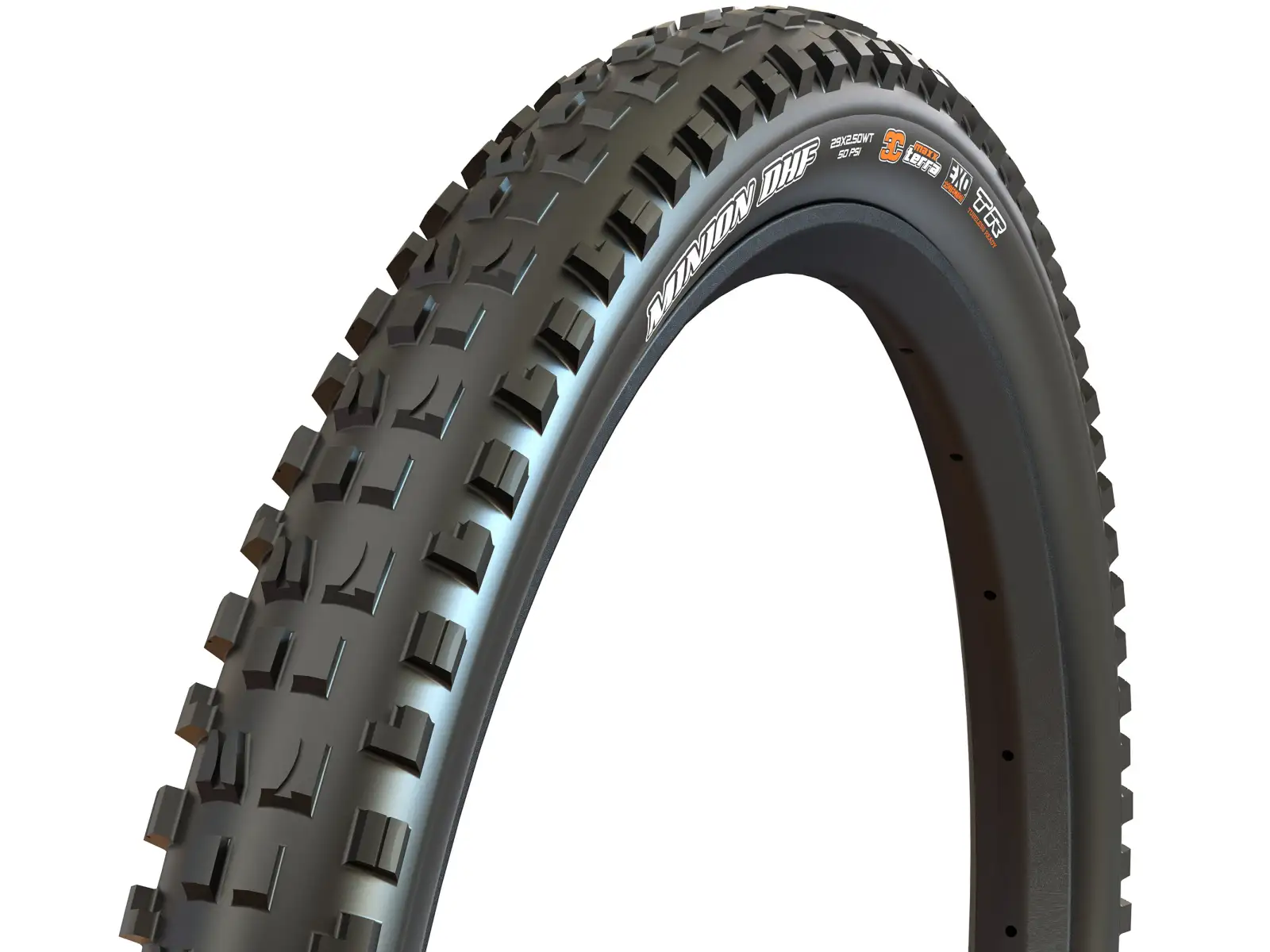 Maxxis Minion DHF 26x2,50" WT 3C MaxxTerra EXO TR MTB Reifen Kevlar