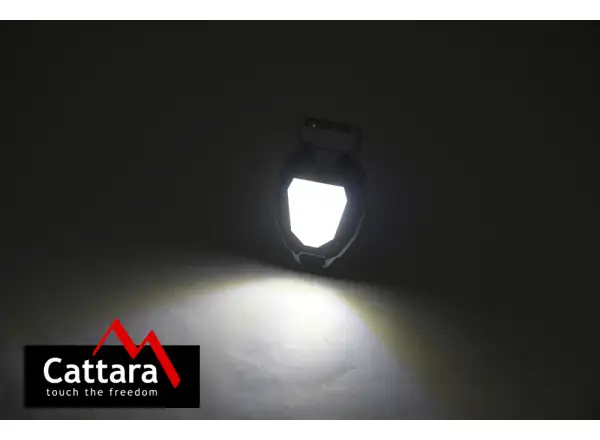 Cattara Taschenlampe COB 560 lm mit Multi-Emblem und Feuerzeug