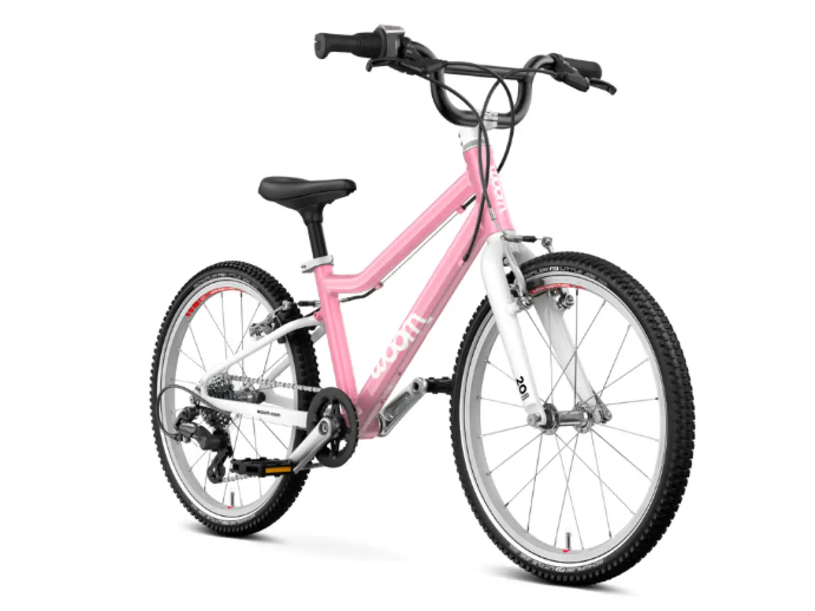 Woom Go 4 Kinderfahrrad 20" Powder Pink