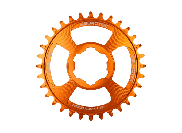 Burgtec Hope Boost Direct Mount Thick Thin 34T Kettenblatt Iron Bro Orange
