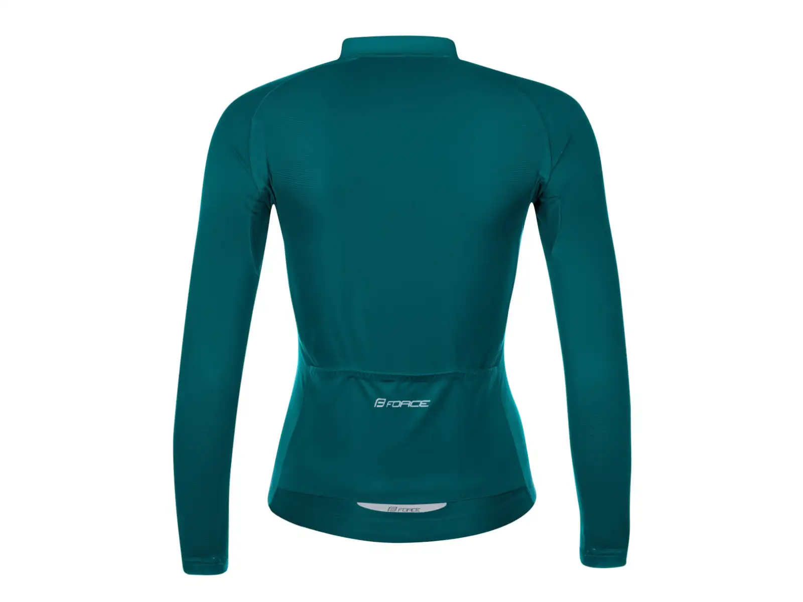 Force Pure Lady Damen langarmiges Radtrikot petrol