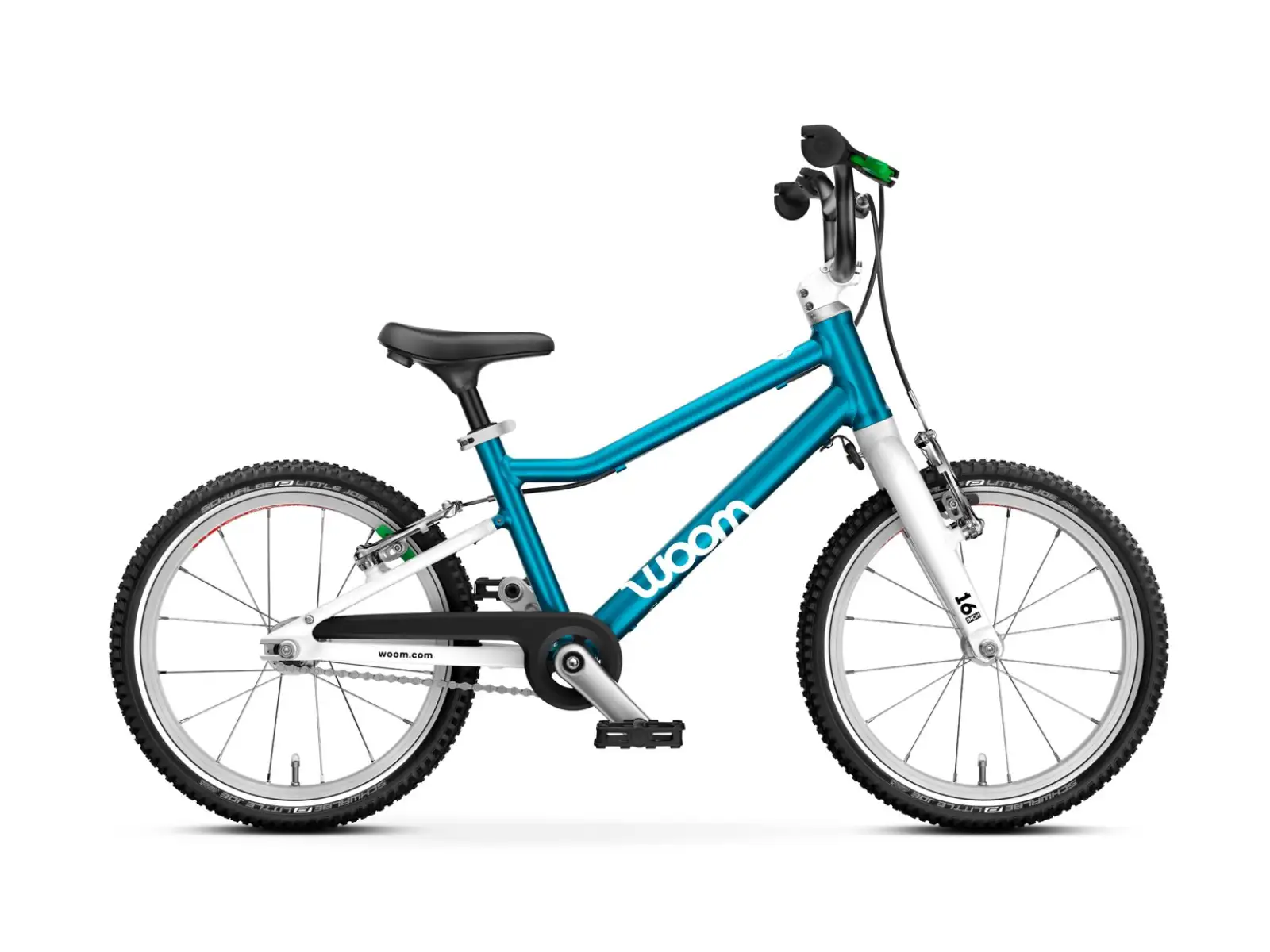 Woom GO 3 Metallic Blue 16 Kinderfahrrad
