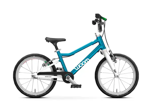 Woom GO 3 Metallic Blue 16 Kinderfahrrad