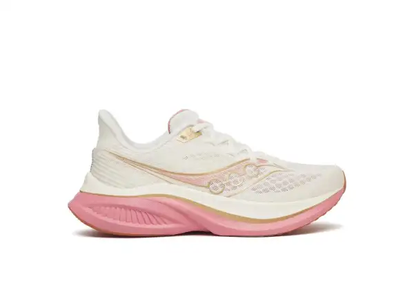 Saucony Endorphin Speed 5 Damen-Laufschuhe Ivory/Mauve