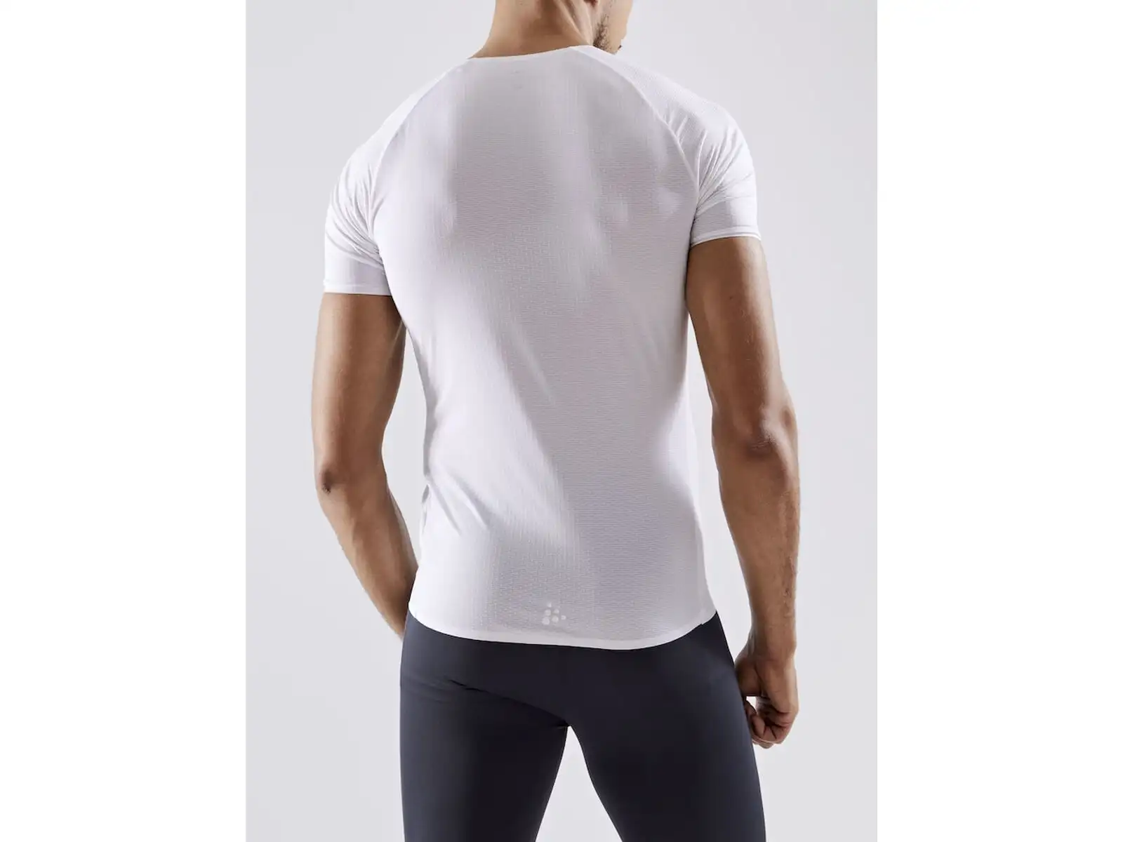 Craft Pro Dry Nanoweight Herren Shirt kurzarm weiß
