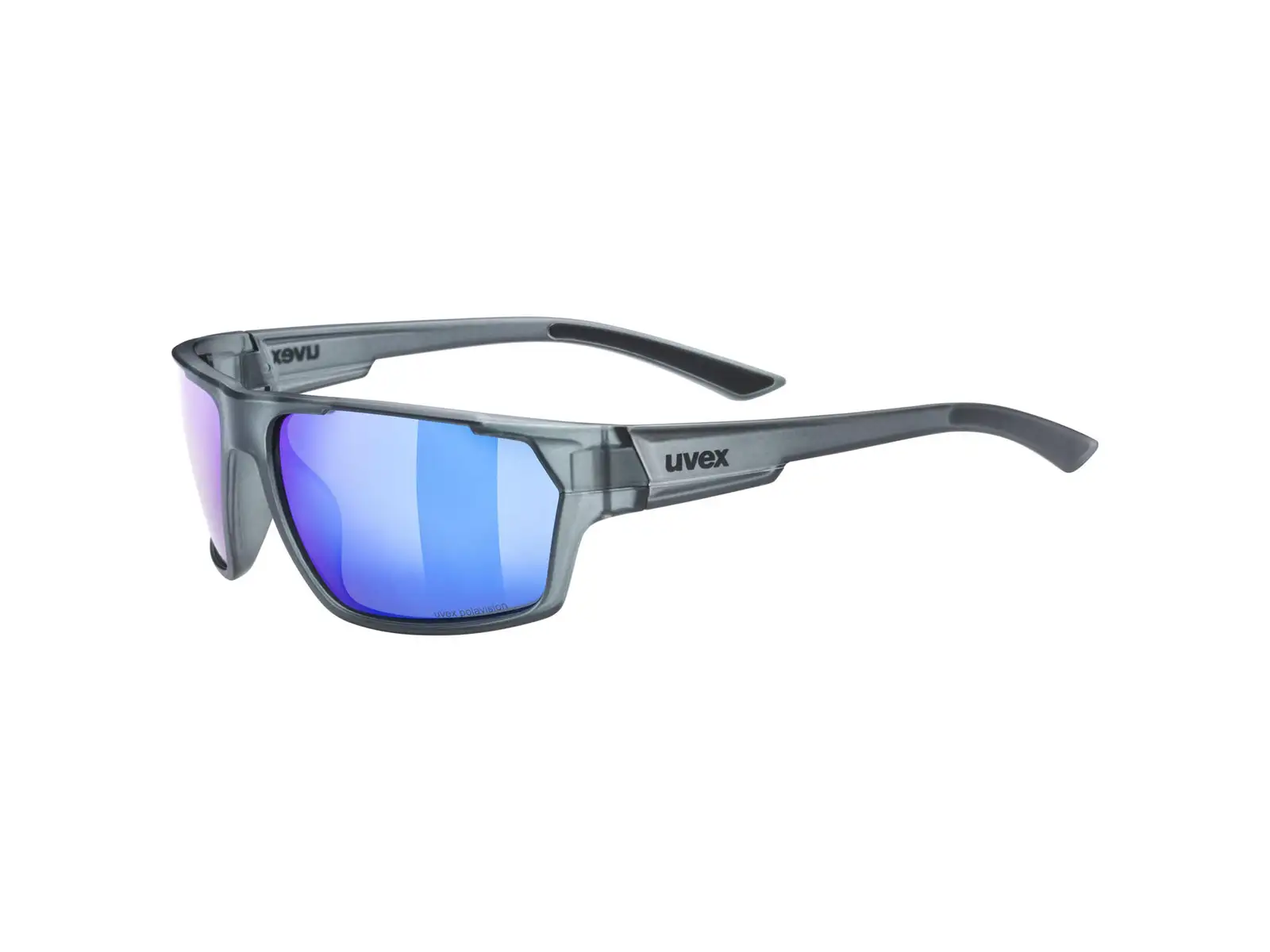 Uvex Sportstyle 233 P Brille Smoke Matt/Polav