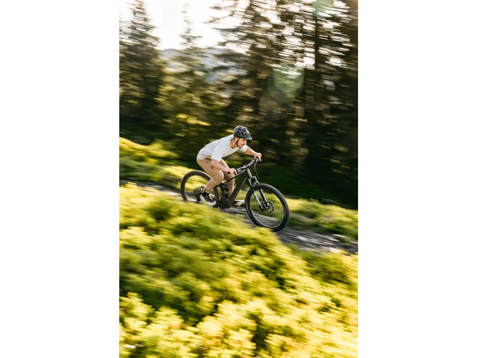 Raymon Airok vollgefedertes E-Bike Silver Stealth/Taupe