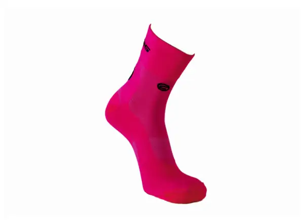 Crussis Socken Neon Pink Größe 35-37.
