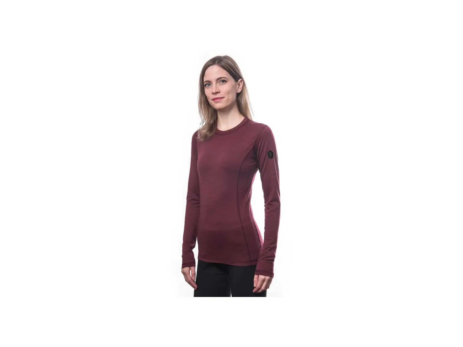 Sensor Merino Air Shirt Damen Langarm Rot