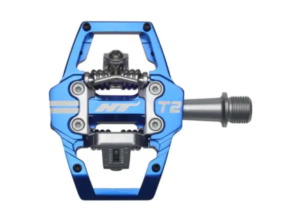 HT HTI-T2 MTB Klickpedale blau