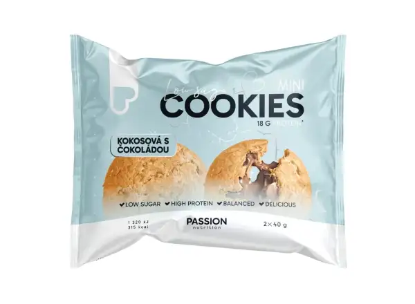 Passion Cookies Kokos und Schokolade Mini 2x40 g