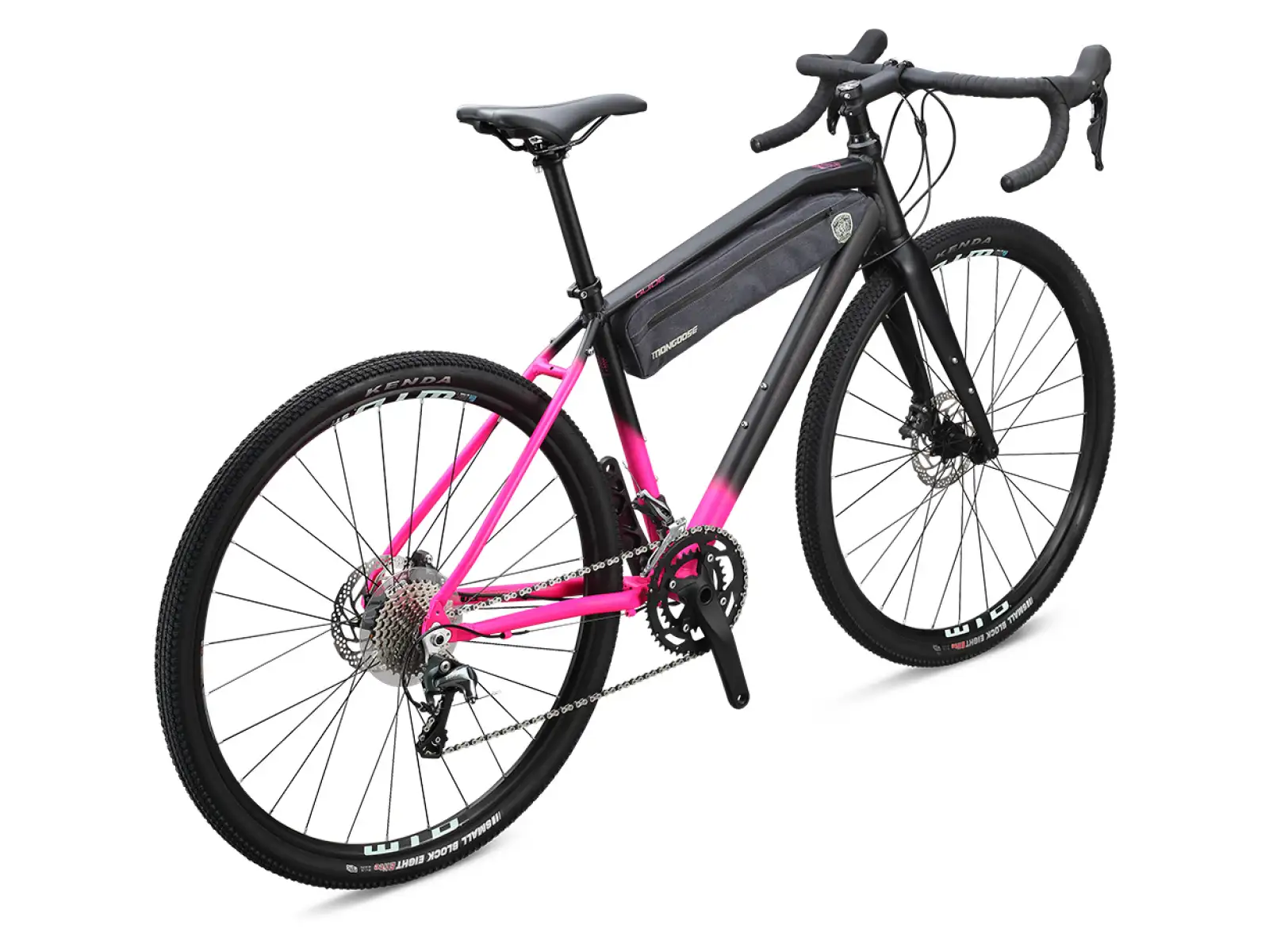 Mongoose Guide Comp Schwarz/Rosa Schotterfahrrad