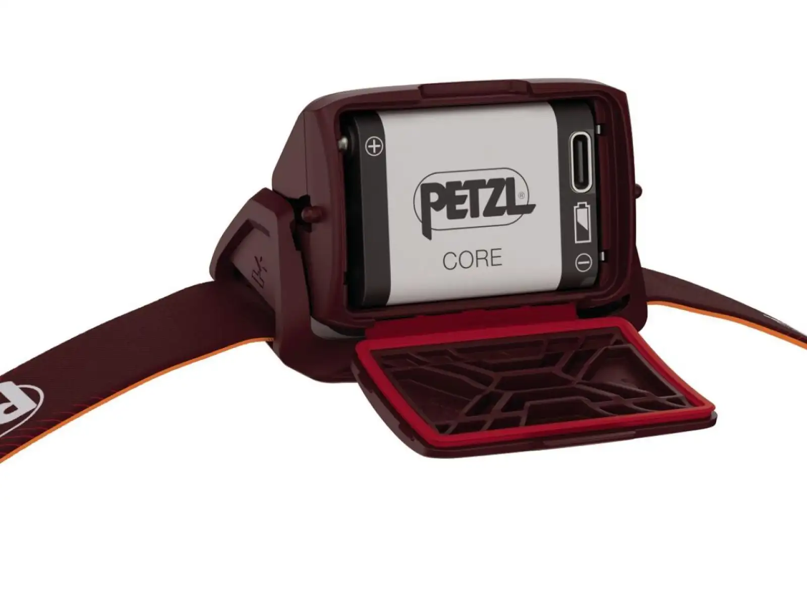 Petzl ACTIK CORE 2025 Stirnlampe rot