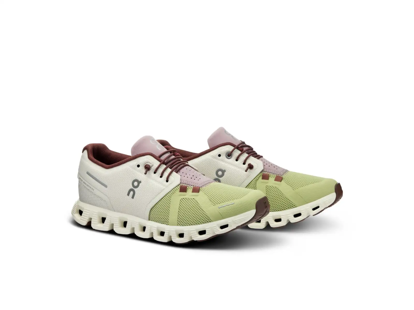 On Cloud 5 Damen-Freizeitschuhe Ice/Haze