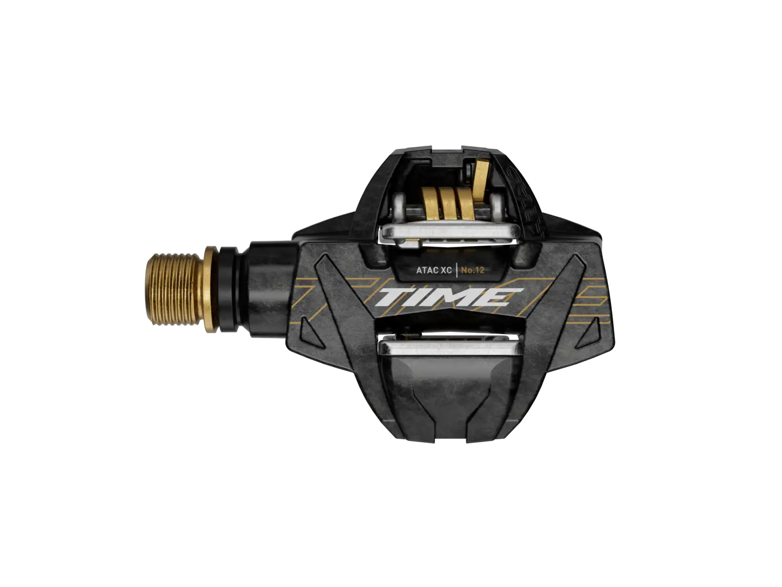 Time XC 12 Ti Carbon Pedale Gold C1