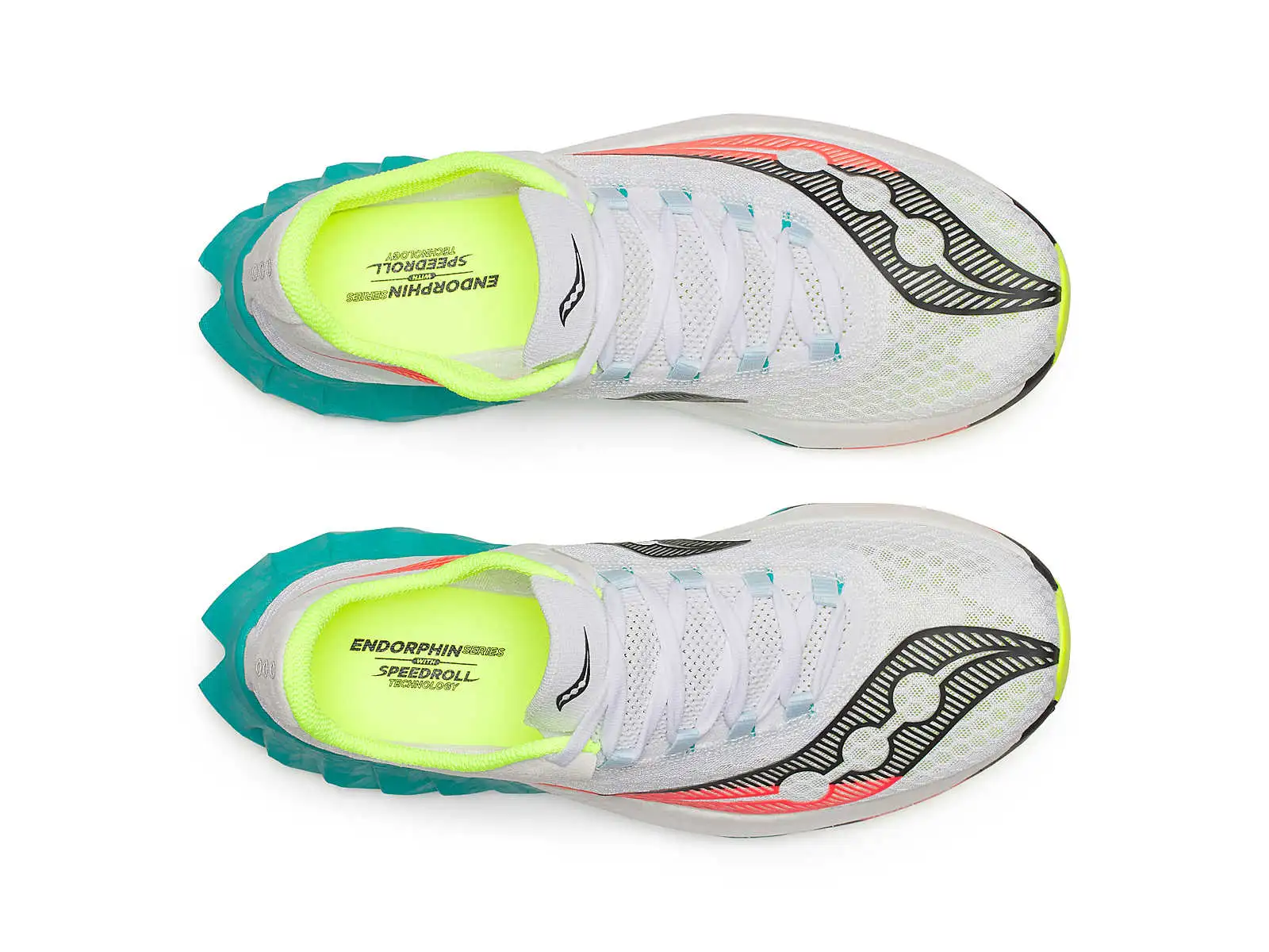 Saucony Endorphin Pro 4 Herren-Laufschuhe white/mutant