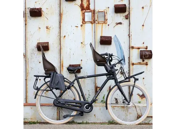 Urban Iki Ta-ke Vordersitz mit MTB/ATB Adapter Koge Brown/Kurumi Brown