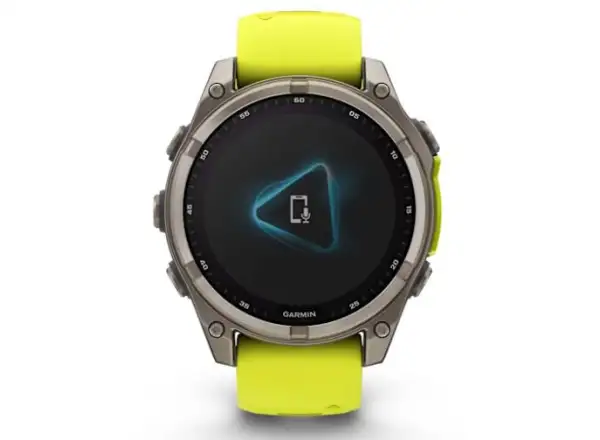Garmin fenix 8 - 47 mm Solar Sapphire Smartwatch Titanium Yellow/Graphite