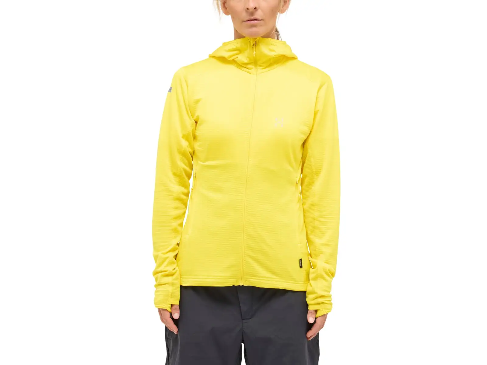 Haglöfs L.I.M Mid Multi Hood Damen Kapuzenpullover gelb