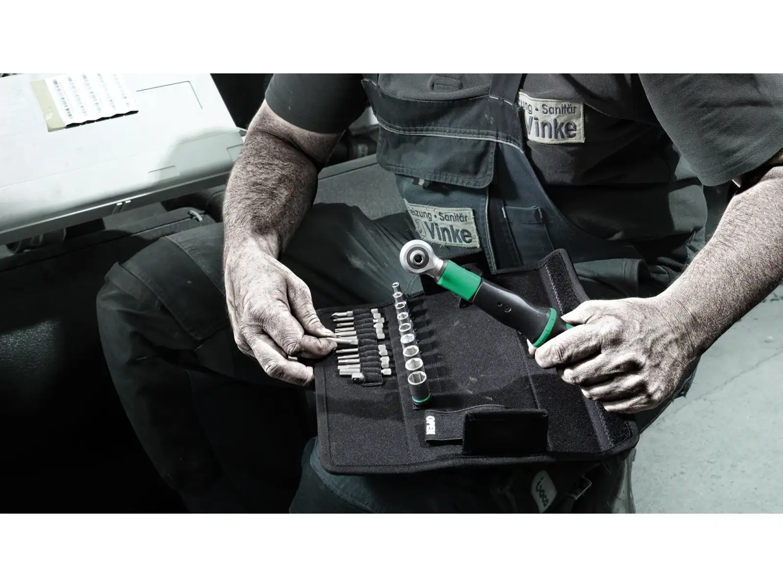 Wera Safe-Torque A 2 Set 1 1/4" 2-12 Nm Drehmomentsatz 23 Teile