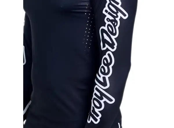 Troy Lee Designs Sprint Ultra Herren Trikot Langarm Mono Black