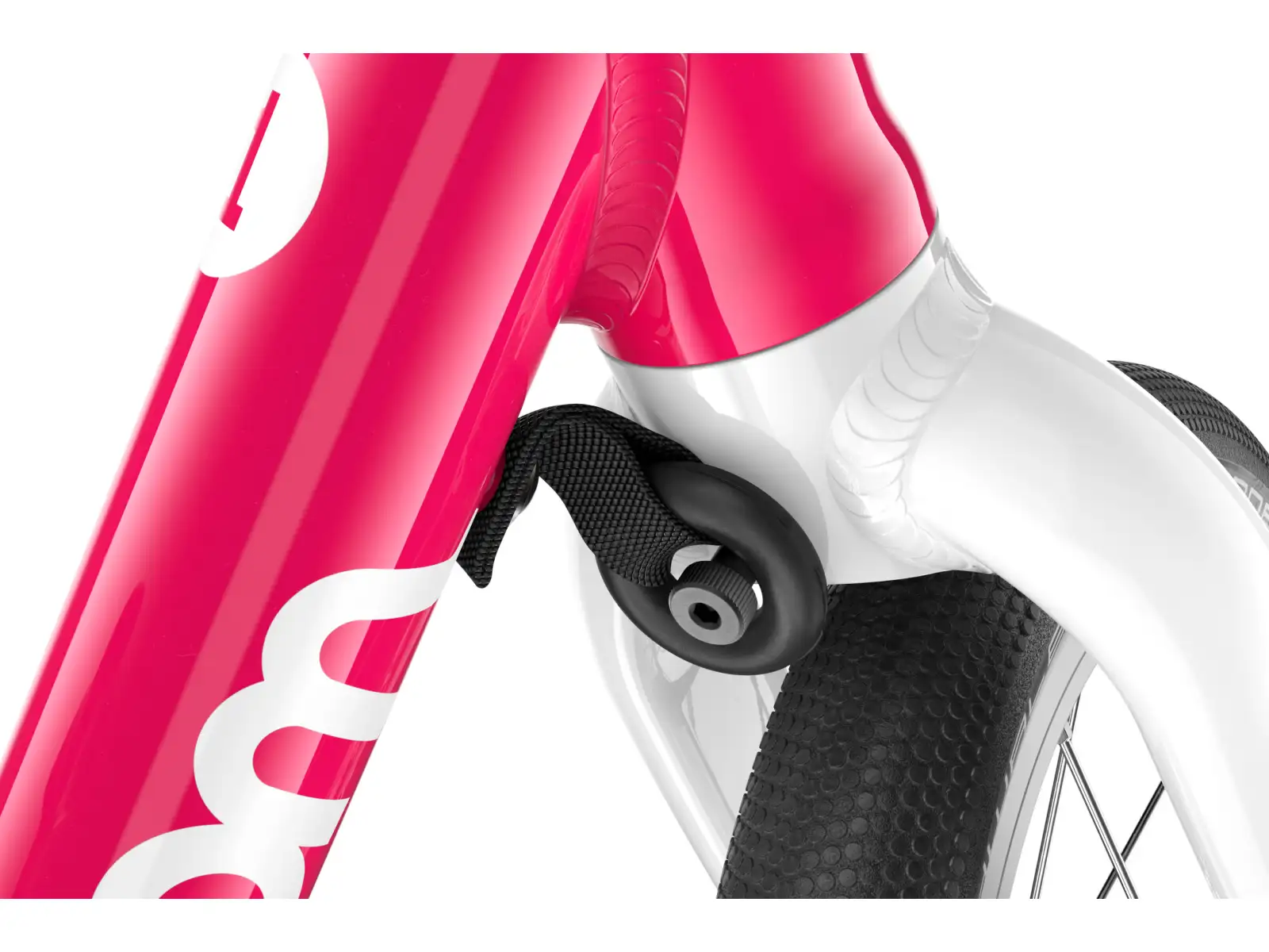 Woom GO 1 Kinderlaufrad 12" Hot Pink