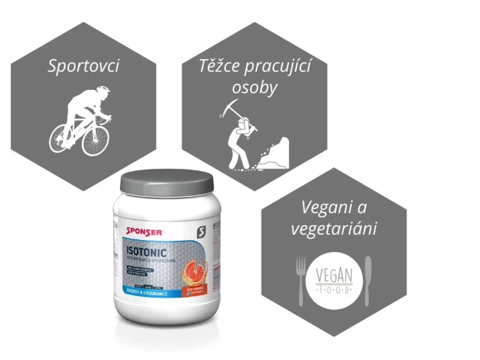 Sponser Isotonic – isotonisches Getränk, 700 g