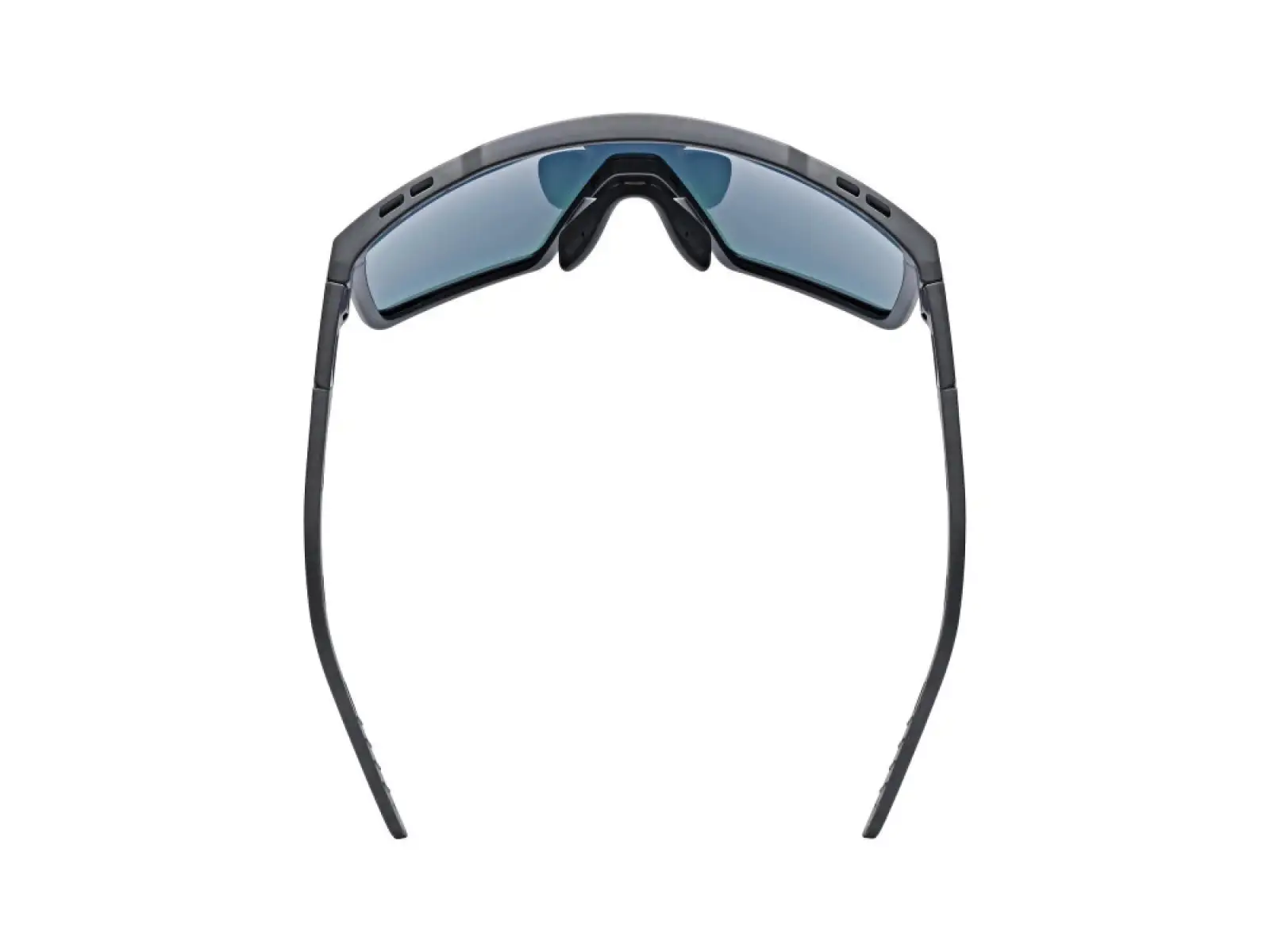 Uvex MTN Perform S Brille Black Matt/Mirror Blue