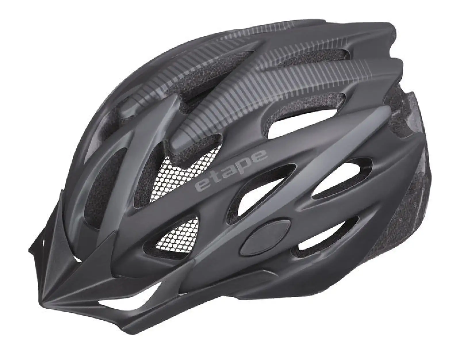 Etape Twister Herrenhelm schwarz/Titan matt