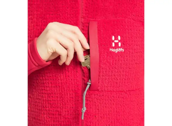 Haglöfs Touring Mid W Damen-Fleecejacke Rot