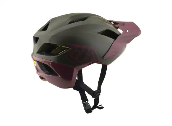 Troy Lee Designs Flowline MIPS Helm Point Caper/Prune