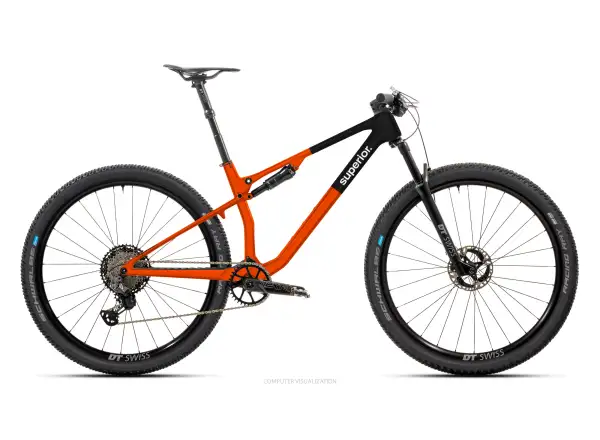 Superior XF 9.6 RC Mountainbike Glänzend Rot/Schwarz