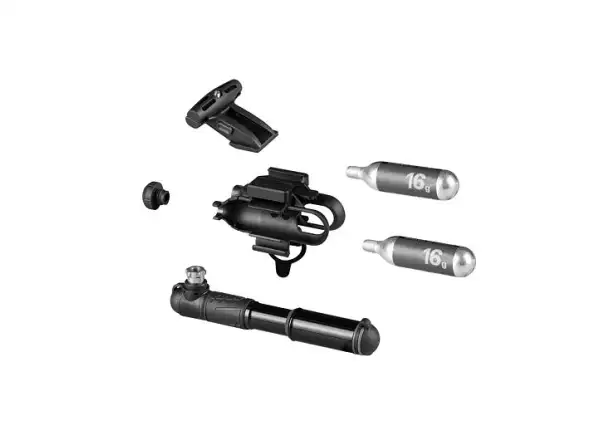 Topeak HybridMaster Mini CO2 Pumpe