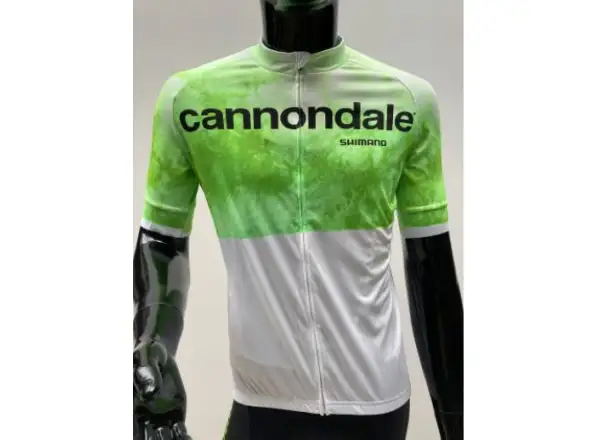 Cannondale CFR Replica Herrentrikot mit kurzen Ärmeln Weiß