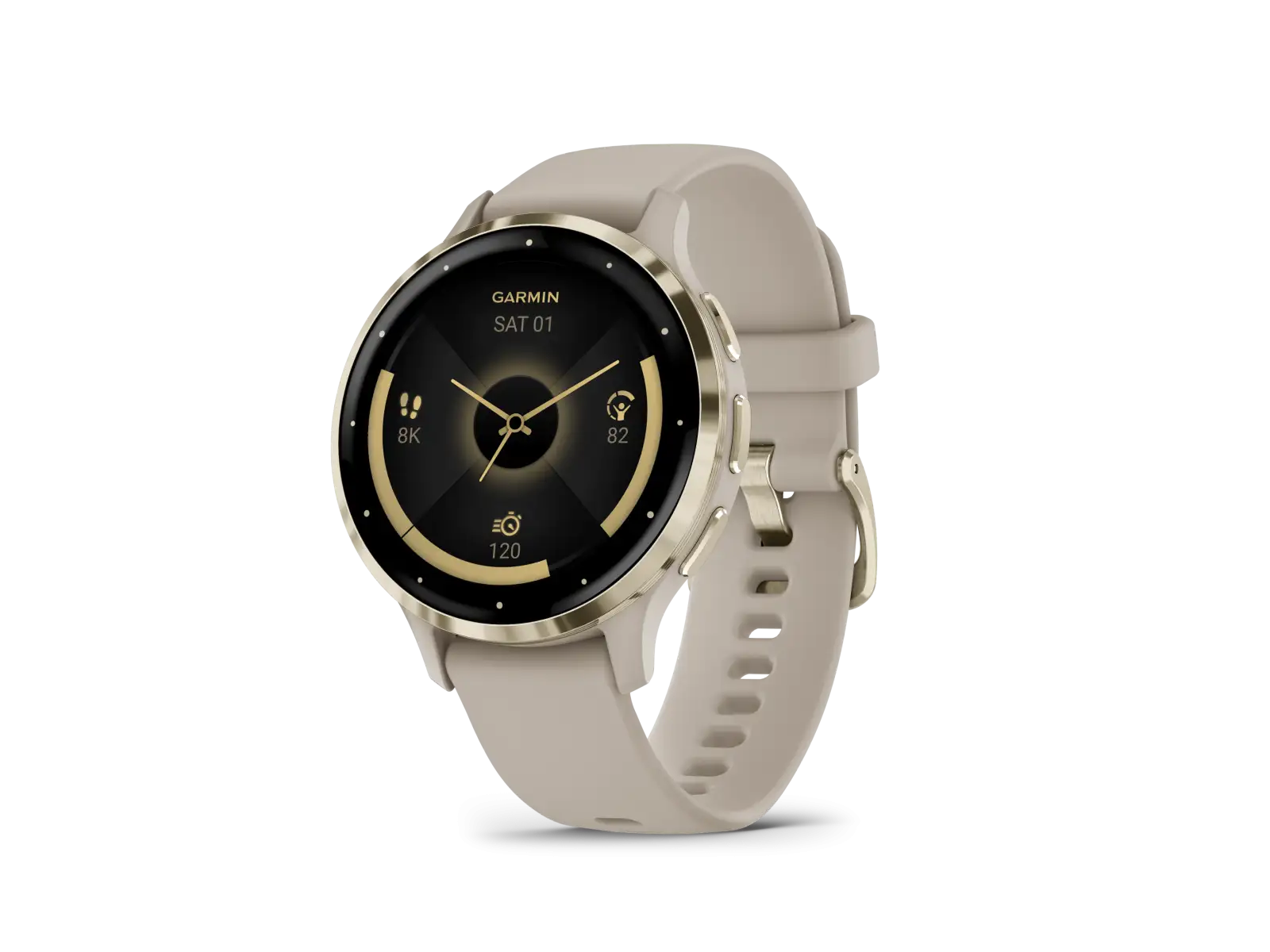 Garmin Venu 3S Smartwatch Soft Gold/French Gray