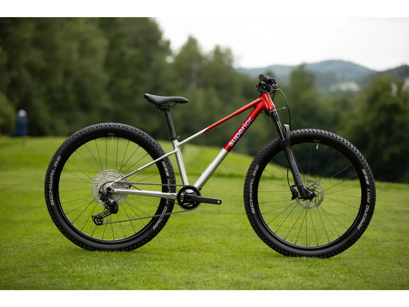 Superior TEAM 27.7 Kinderfahrrad Gloss Brushed Alu / Red