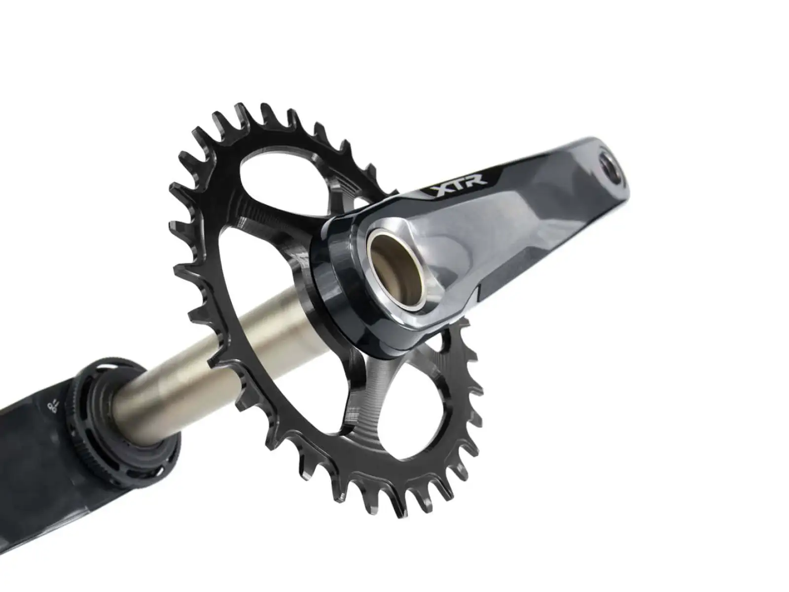 Garbaruk Oval MTB Kettenblatt Shimano Silber 34Z