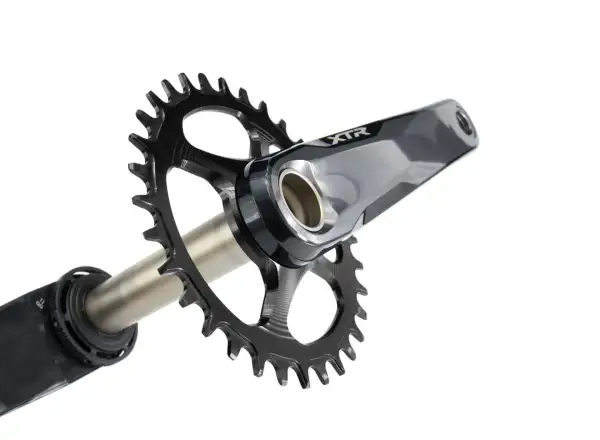 Garbaruk Oval MTB Kettenblatt Shimano Silber 34Z