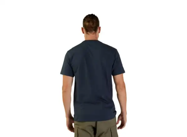 Fox Head Premium Herren T-Shirt Kurzarm Midnight Blue